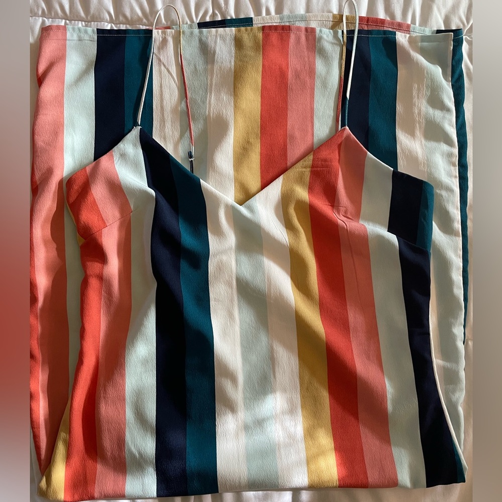 Volcom striped dress size xs